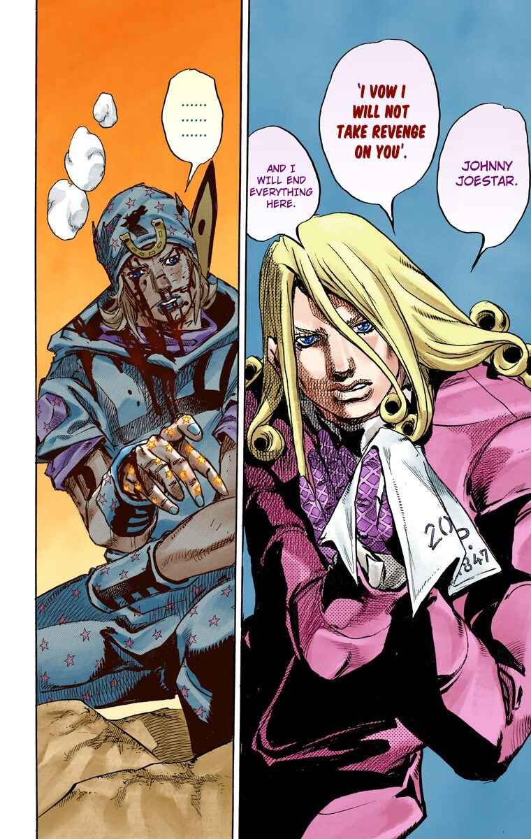JoJo's Bizarre Adventure, Part 7: Steel Ball Run (Official Colored) Chapter 88 page 24