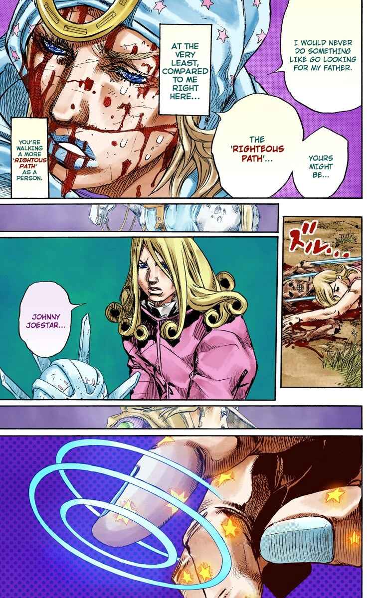 JoJo's Bizarre Adventure, Part 7: Steel Ball Run (Official Colored) Chapter 88 page 29