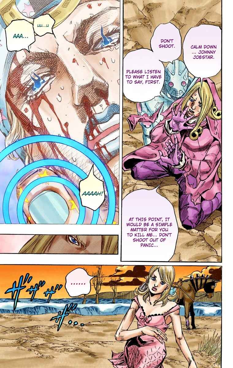 JoJo's Bizarre Adventure, Part 7: Steel Ball Run (Official Colored) Chapter 88 page 3