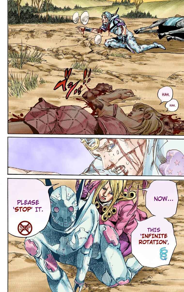 JoJo's Bizarre Adventure, Part 7: Steel Ball Run (Official Colored) Chapter 88 page 7