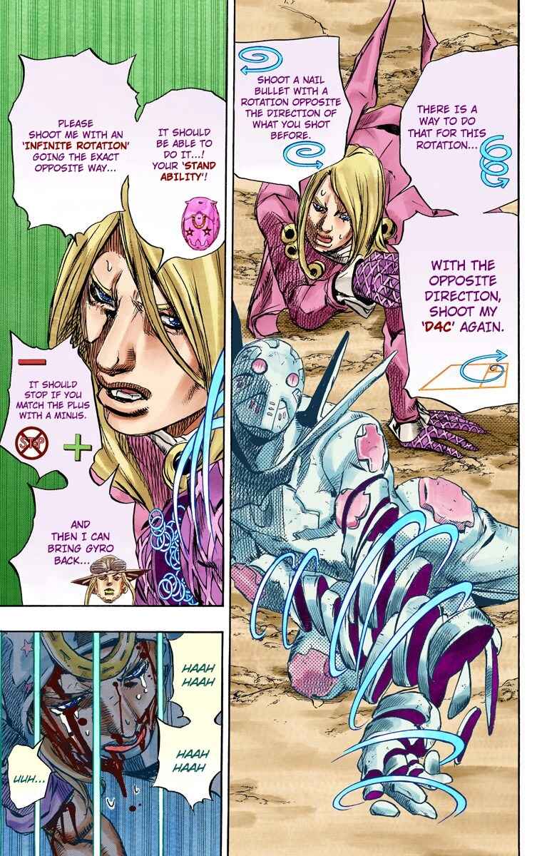 JoJo's Bizarre Adventure, Part 7: Steel Ball Run (Official Colored) Chapter 88 page 8