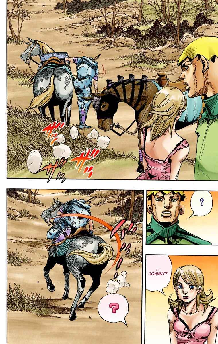 JoJo's Bizarre Adventure, Part 7: Steel Ball Run (Official Colored) Chapter 90 page 12
