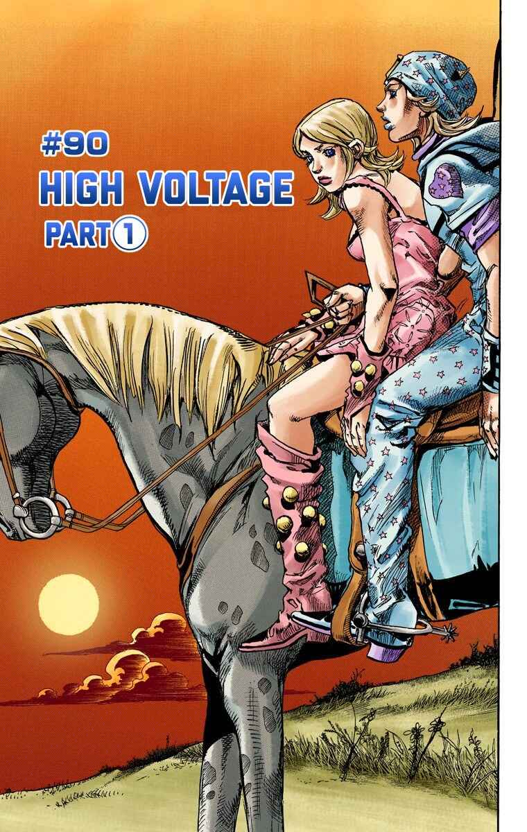 JoJo's Bizarre Adventure, Part 7: Steel Ball Run (Official Colored) Chapter 90 page 1