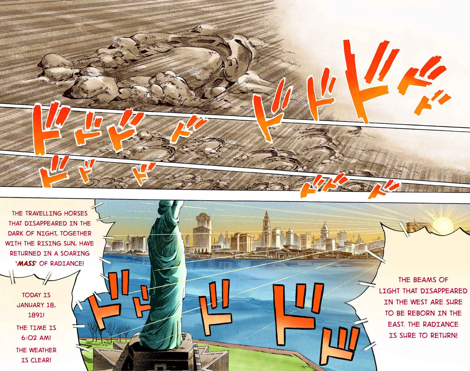 JoJo's Bizarre Adventure, Part 7: Steel Ball Run (Official Colored) Chapter 90 page 20