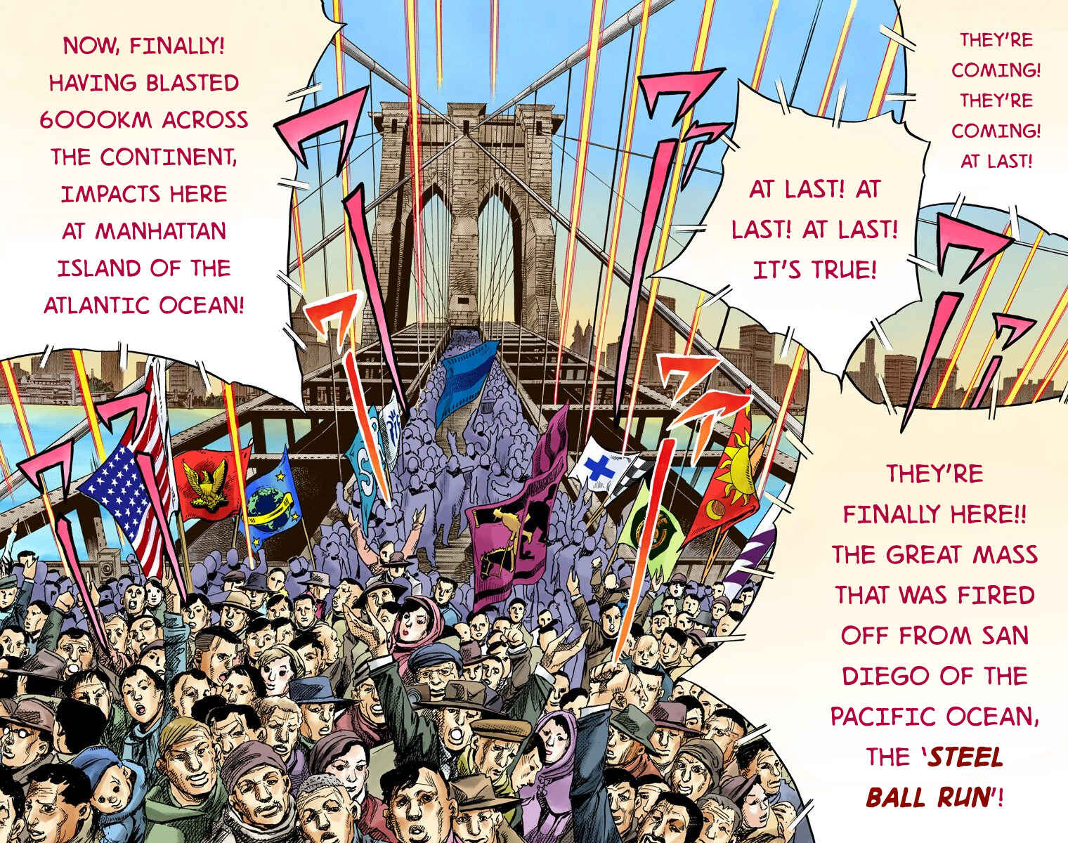 JoJo's Bizarre Adventure, Part 7: Steel Ball Run (Official Colored) Chapter 90 page 21