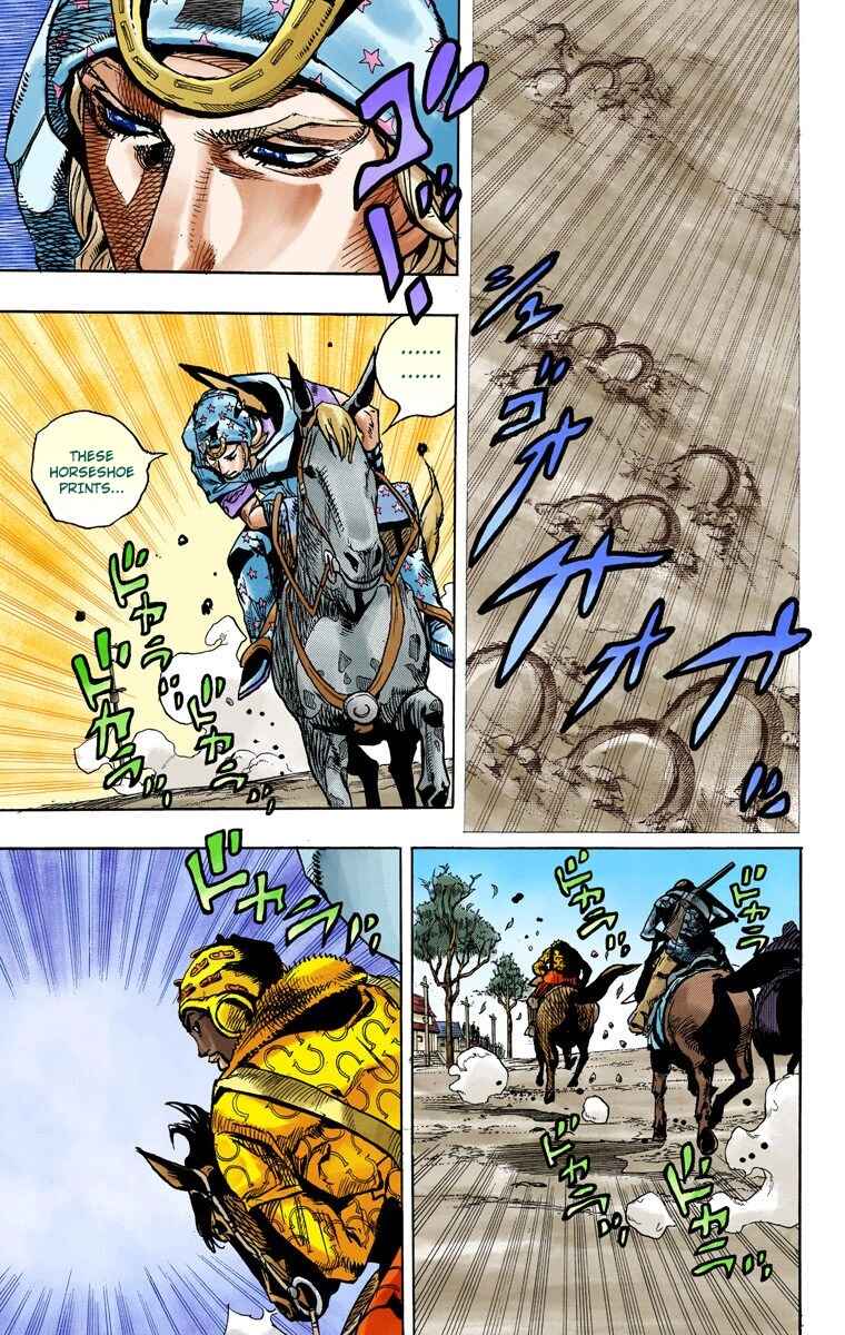 JoJo's Bizarre Adventure, Part 7: Steel Ball Run (Official Colored) Chapter 90 page 24