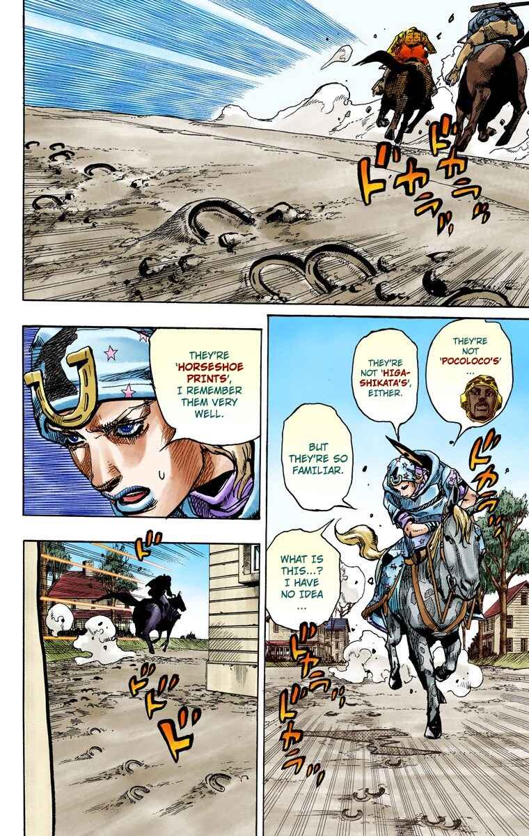 JoJo's Bizarre Adventure, Part 7: Steel Ball Run (Official Colored) Chapter 90 page 25