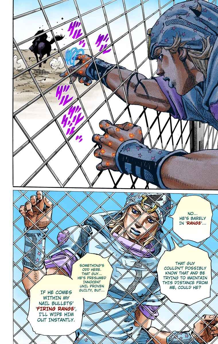 JoJo's Bizarre Adventure, Part 7: Steel Ball Run (Official Colored) Chapter 90 page 29