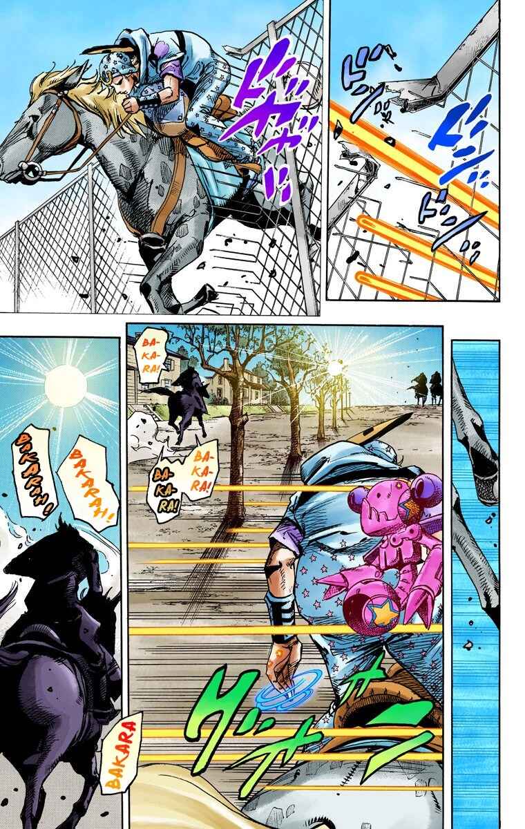 JoJo's Bizarre Adventure, Part 7: Steel Ball Run (Official Colored) Chapter 90 page 30