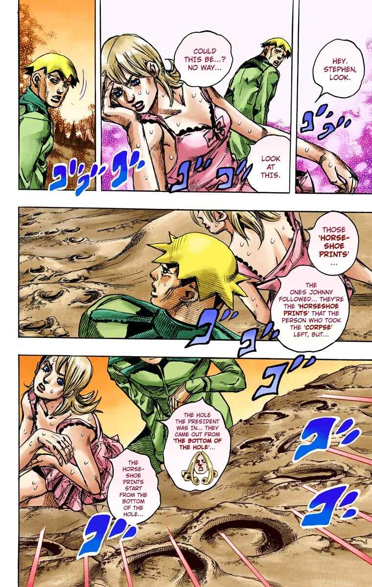 JoJo's Bizarre Adventure, Part 7: Steel Ball Run (Official Colored) Chapter 90 page 33