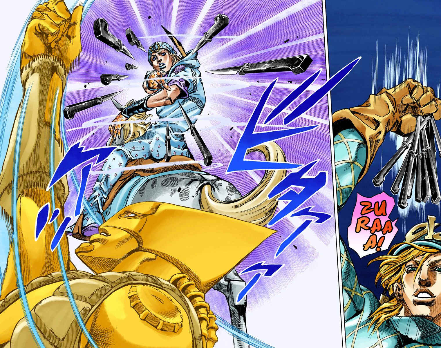 JoJo's Bizarre Adventure, Part 7: Steel Ball Run (Official Colored) Chapter 90 page 37