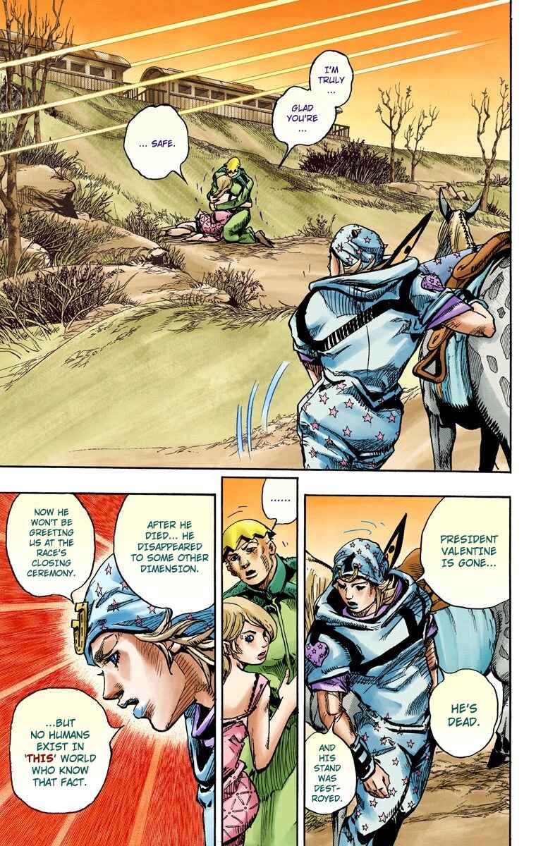 JoJo's Bizarre Adventure, Part 7: Steel Ball Run (Official Colored) Chapter 90 page 5