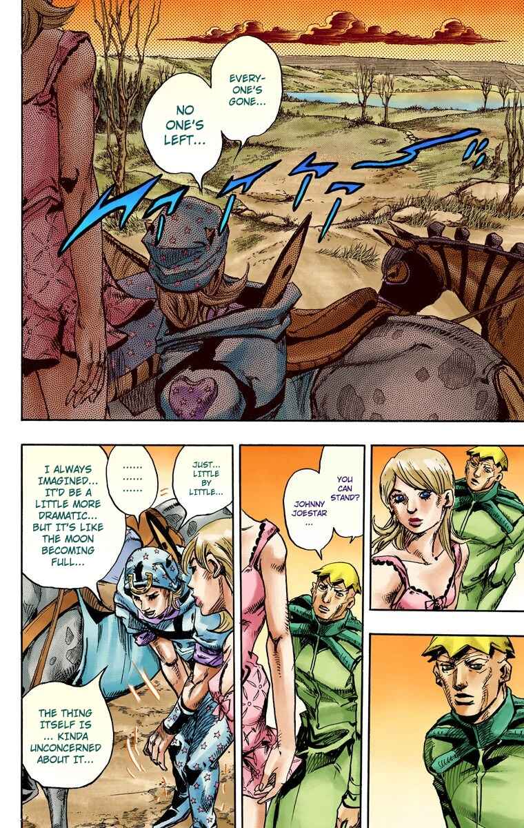 JoJo's Bizarre Adventure, Part 7: Steel Ball Run (Official Colored) Chapter 90 page 6