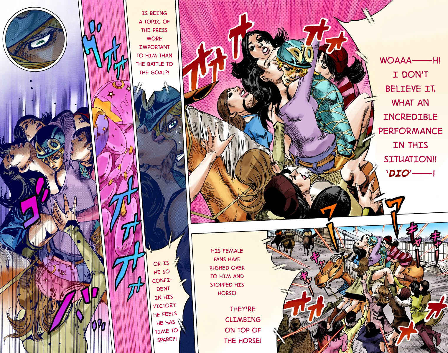 JoJo's Bizarre Adventure, Part 7: Steel Ball Run (Official Colored) Chapter 93 page 10