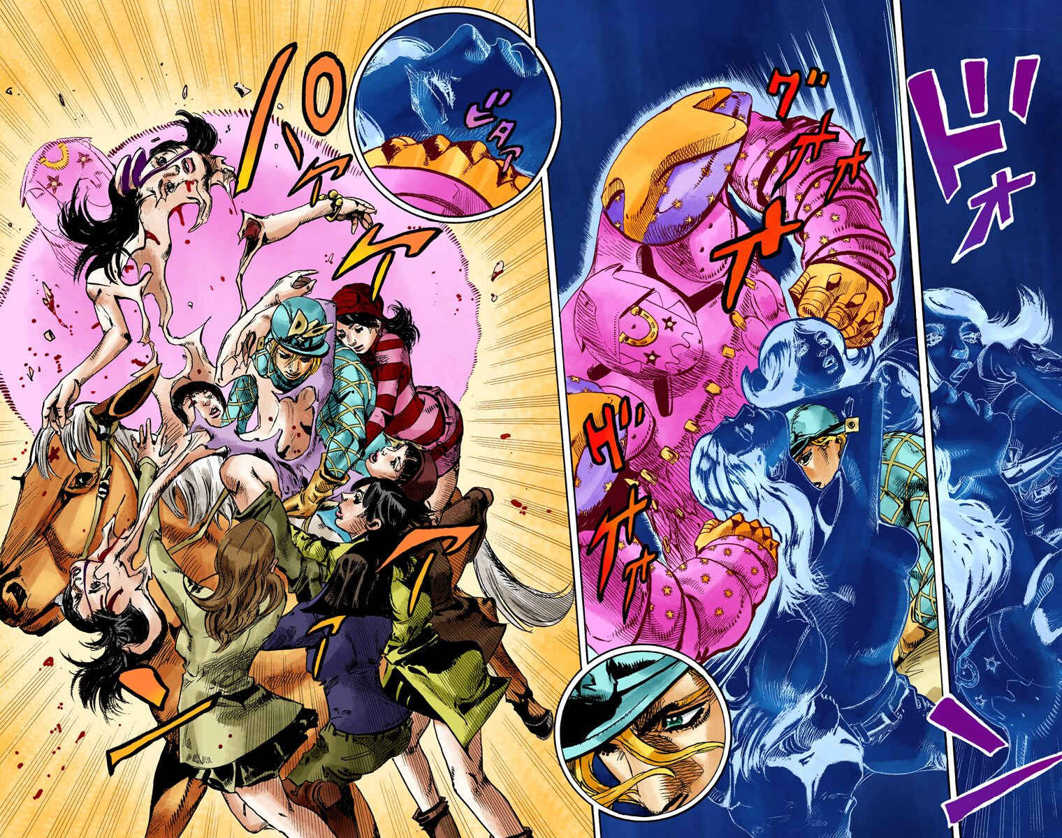 JoJo's Bizarre Adventure, Part 7: Steel Ball Run (Official Colored) Chapter 93 page 11