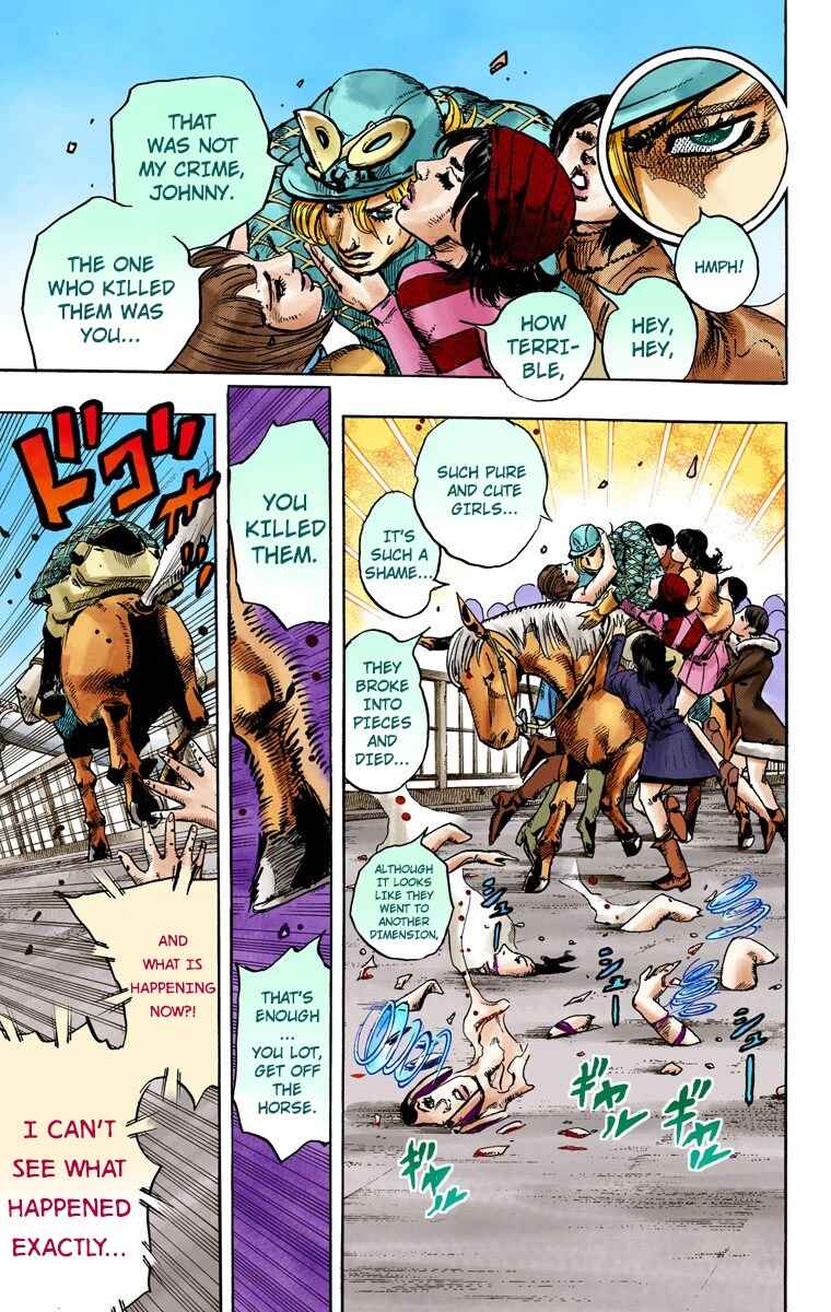 JoJo's Bizarre Adventure, Part 7: Steel Ball Run (Official Colored) Chapter 93 page 13