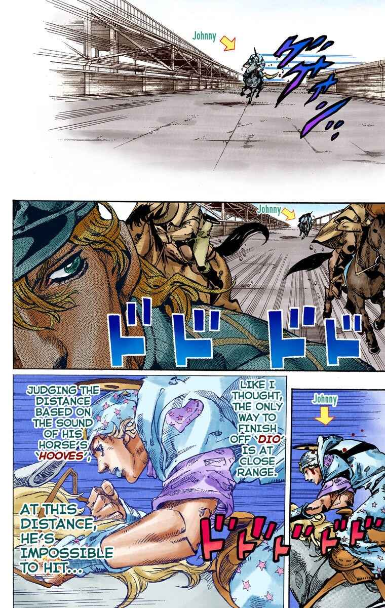 JoJo's Bizarre Adventure, Part 7: Steel Ball Run (Official Colored) Chapter 93 page 15