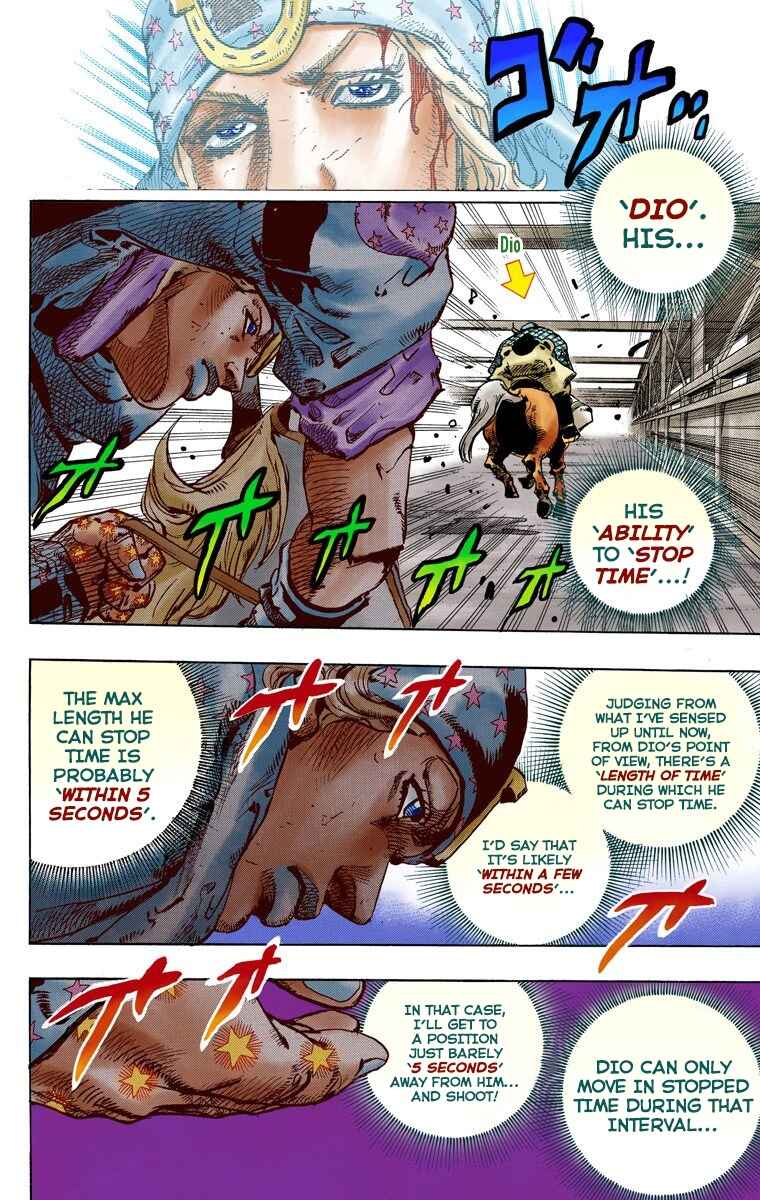 JoJo's Bizarre Adventure, Part 7: Steel Ball Run (Official Colored) Chapter 93 page 20