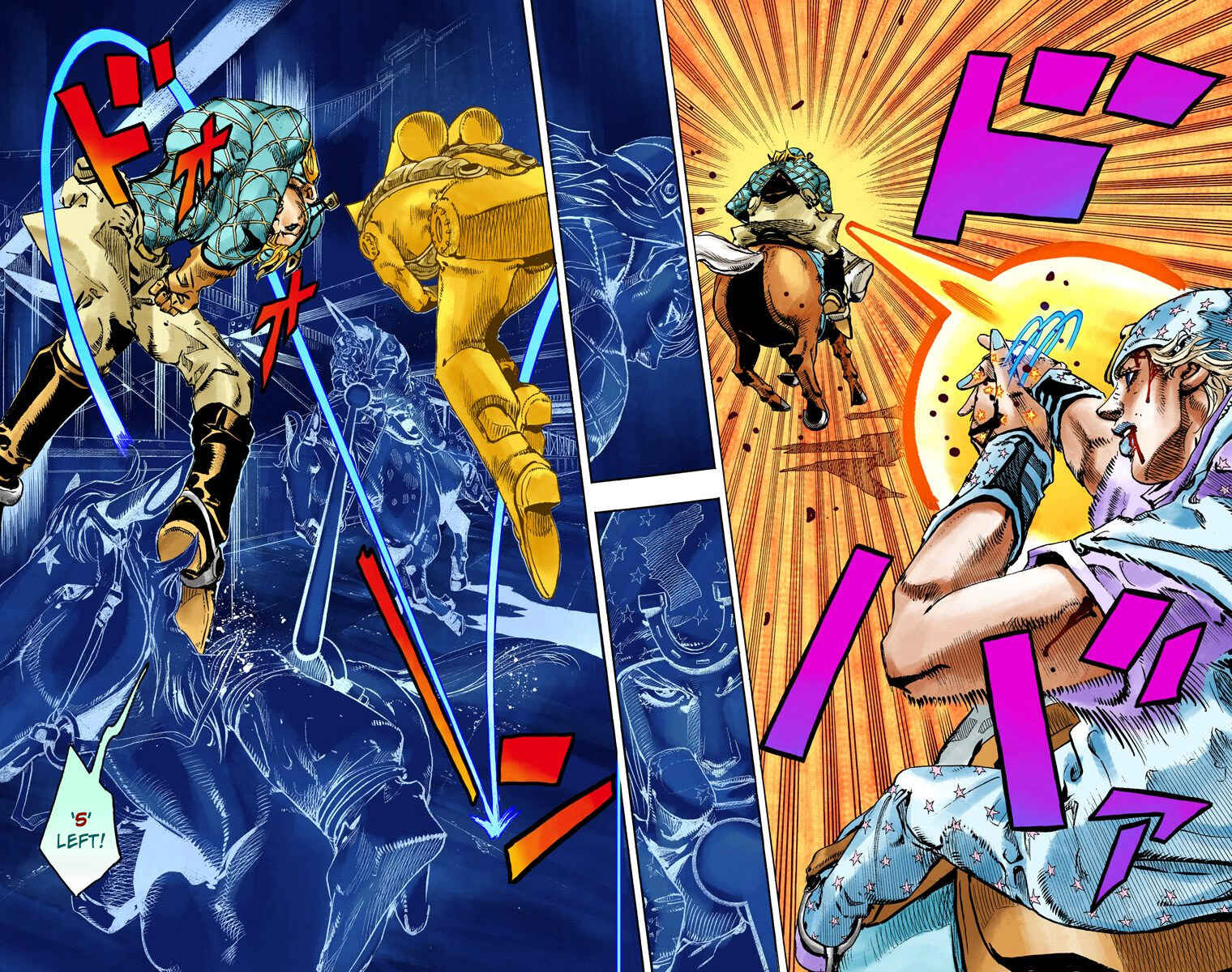 JoJo's Bizarre Adventure, Part 7: Steel Ball Run (Official Colored) Chapter 93 page 23