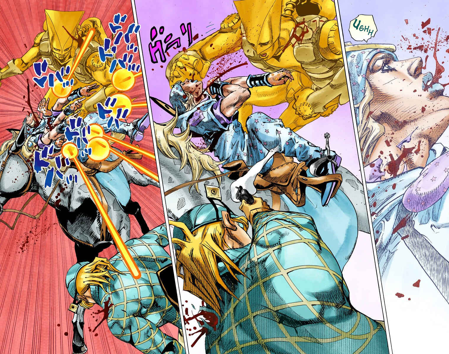 JoJo's Bizarre Adventure, Part 7: Steel Ball Run (Official Colored) Chapter 94 page 9