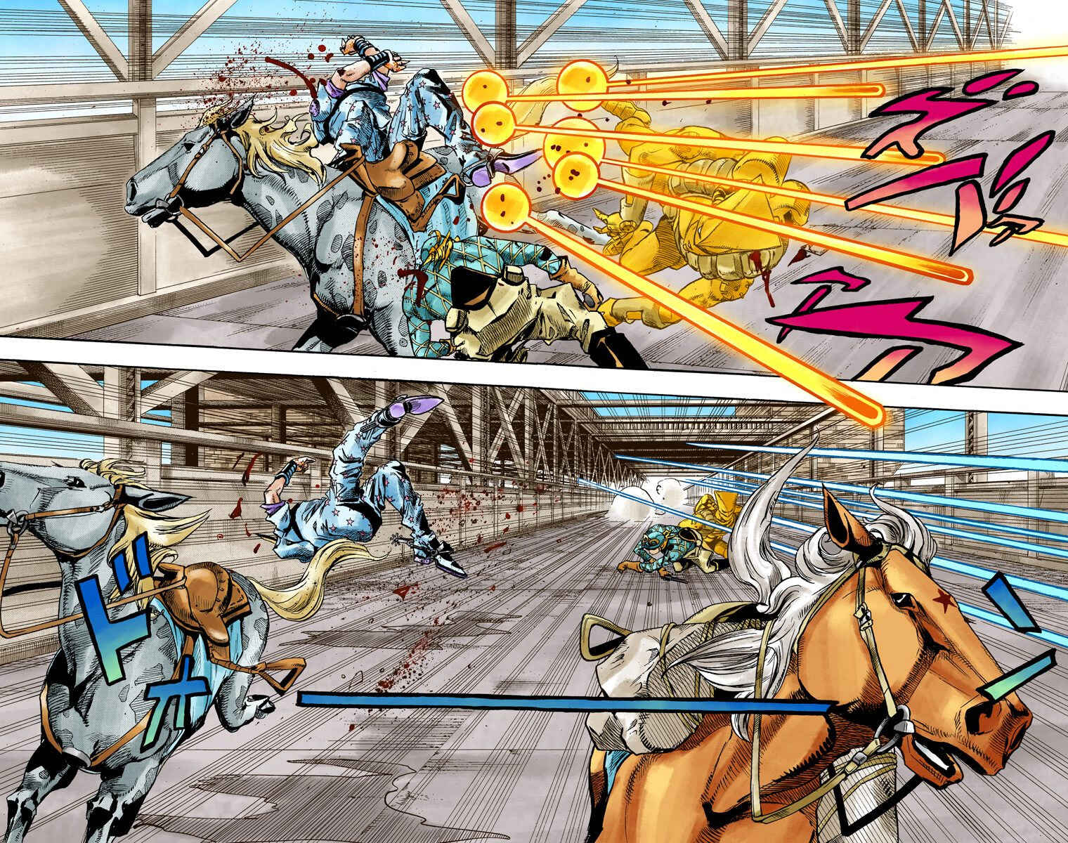 JoJo's Bizarre Adventure, Part 7: Steel Ball Run (Official Colored) Chapter 94 page 10