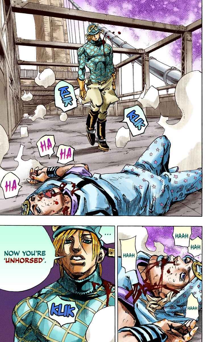 JoJo's Bizarre Adventure, Part 7: Steel Ball Run (Official Colored) Chapter 94 page 13