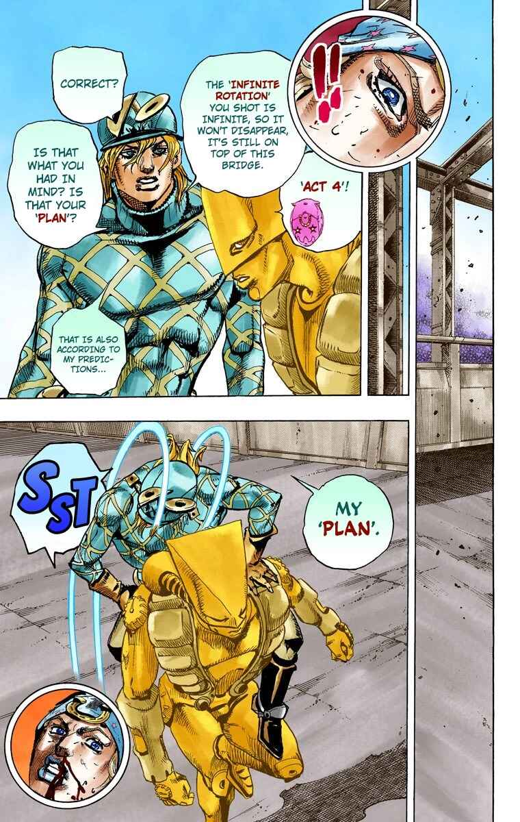 JoJo's Bizarre Adventure, Part 7: Steel Ball Run (Official Colored) Chapter 94 page 15