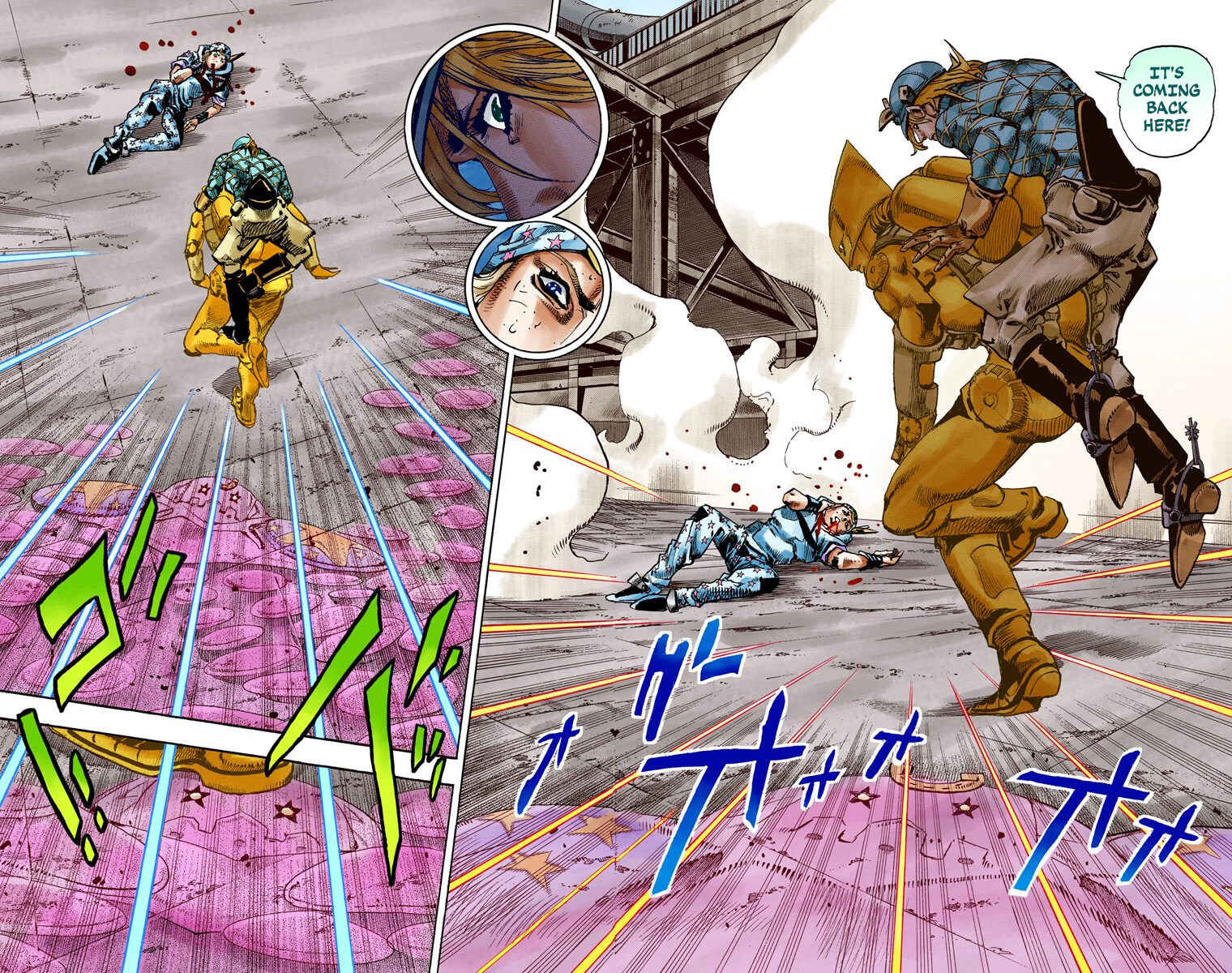 JoJo's Bizarre Adventure, Part 7: Steel Ball Run (Official Colored) Chapter 94 page 16
