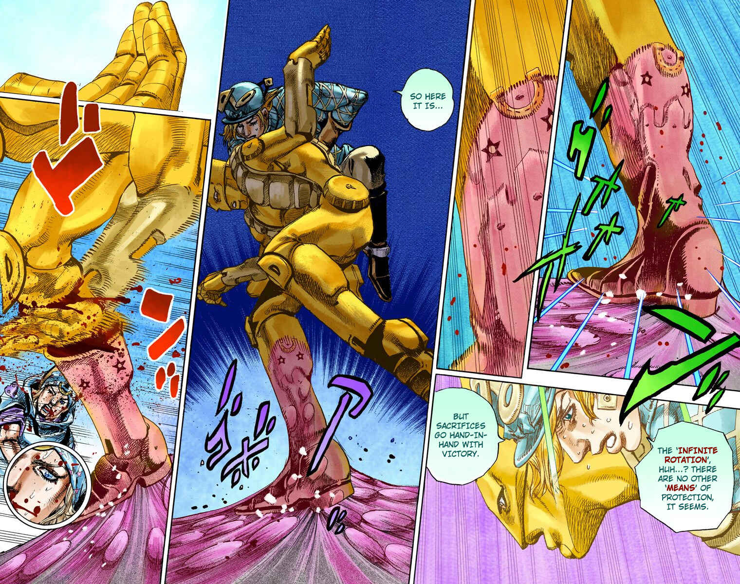 JoJo's Bizarre Adventure, Part 7: Steel Ball Run (Official Colored) Chapter 94 page 17