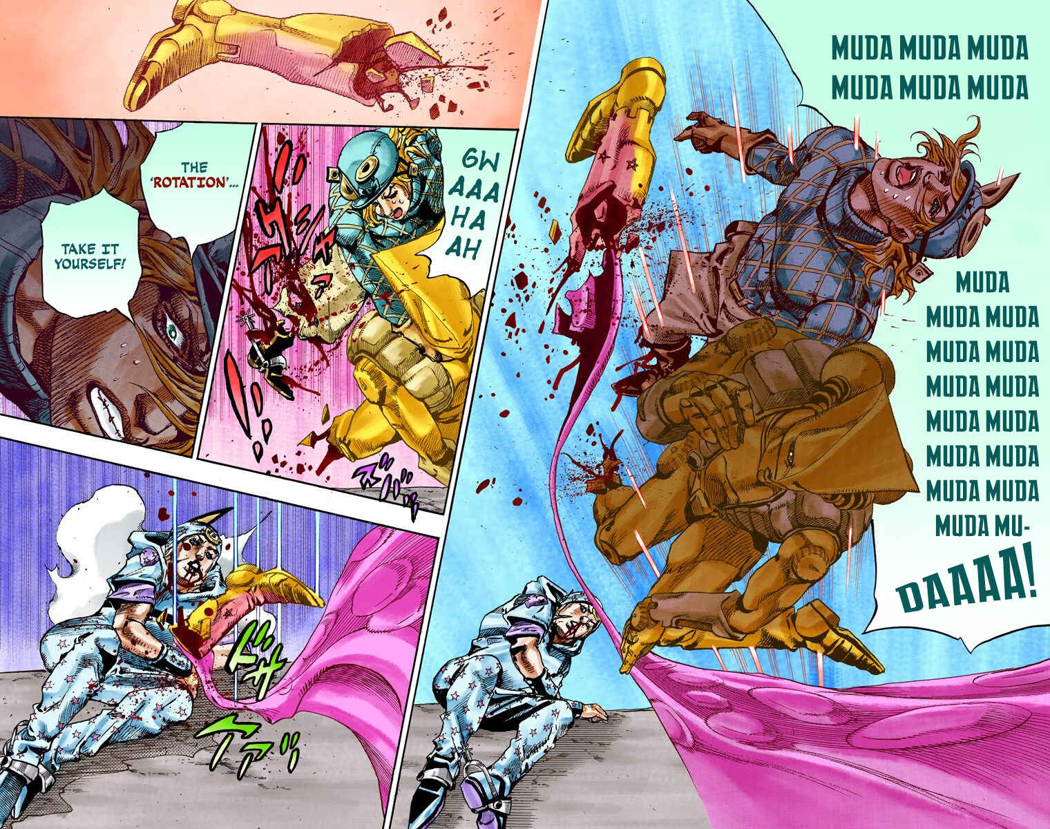 JoJo's Bizarre Adventure, Part 7: Steel Ball Run (Official Colored) Chapter 94 page 18