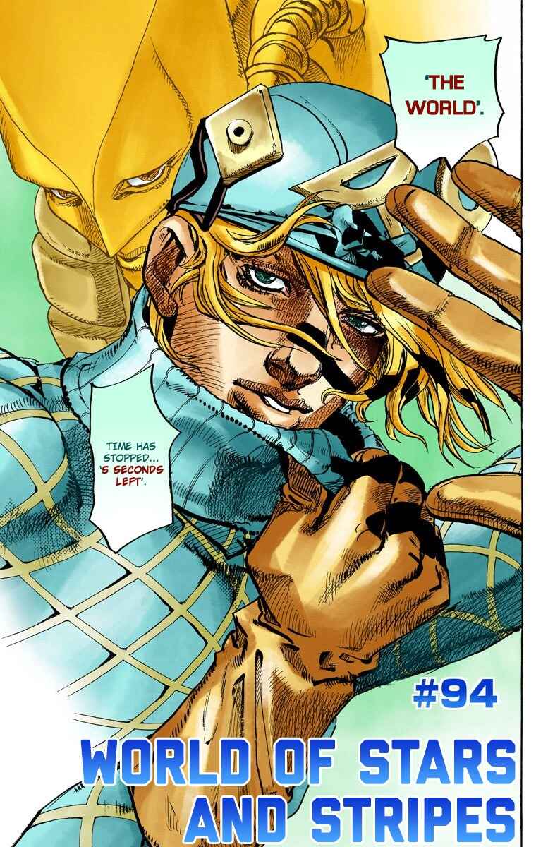JoJo's Bizarre Adventure, Part 7: Steel Ball Run (Official Colored) Chapter 94 page 1