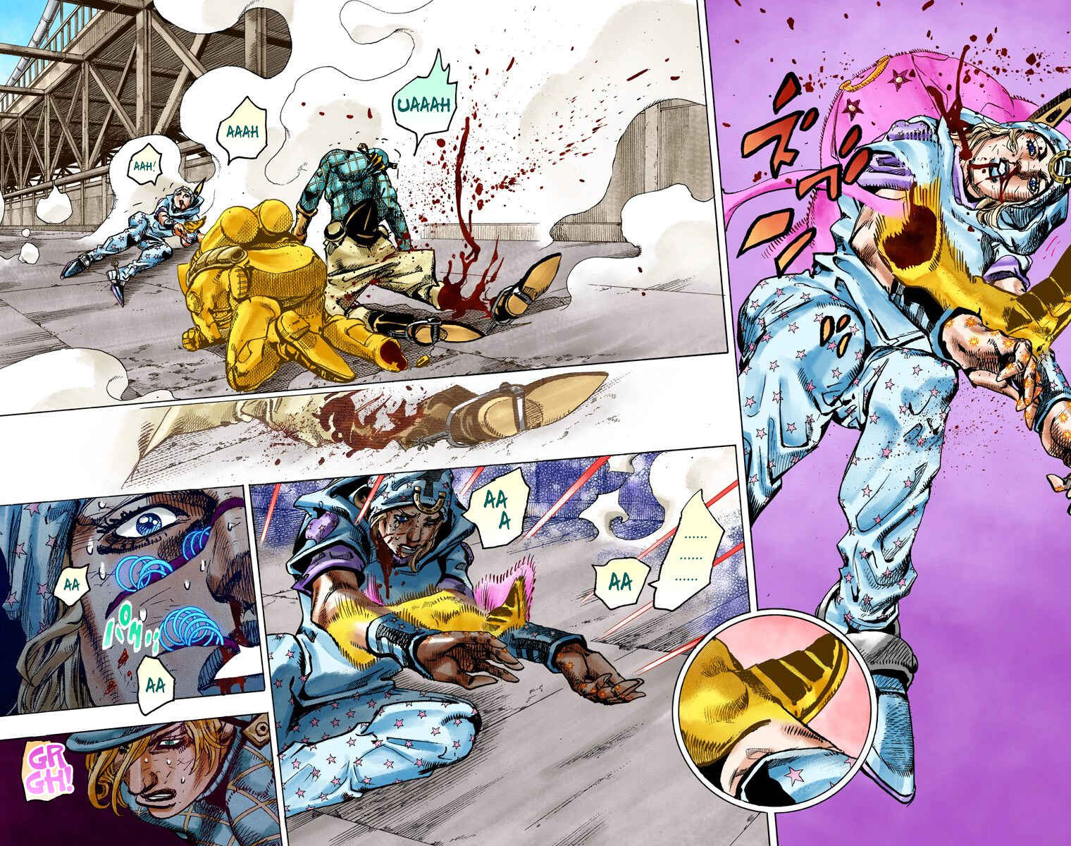 JoJo's Bizarre Adventure, Part 7: Steel Ball Run (Official Colored) Chapter 94 page 19