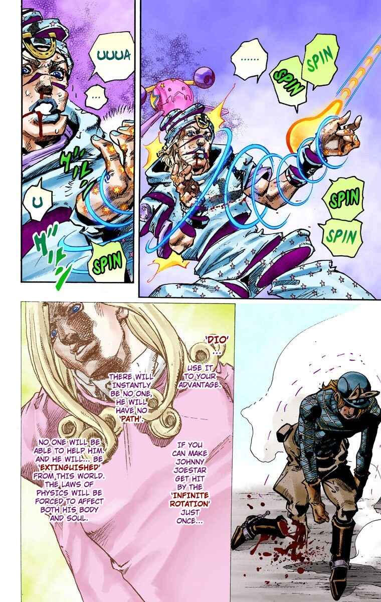 JoJo's Bizarre Adventure, Part 7: Steel Ball Run (Official Colored) Chapter 94 page 22