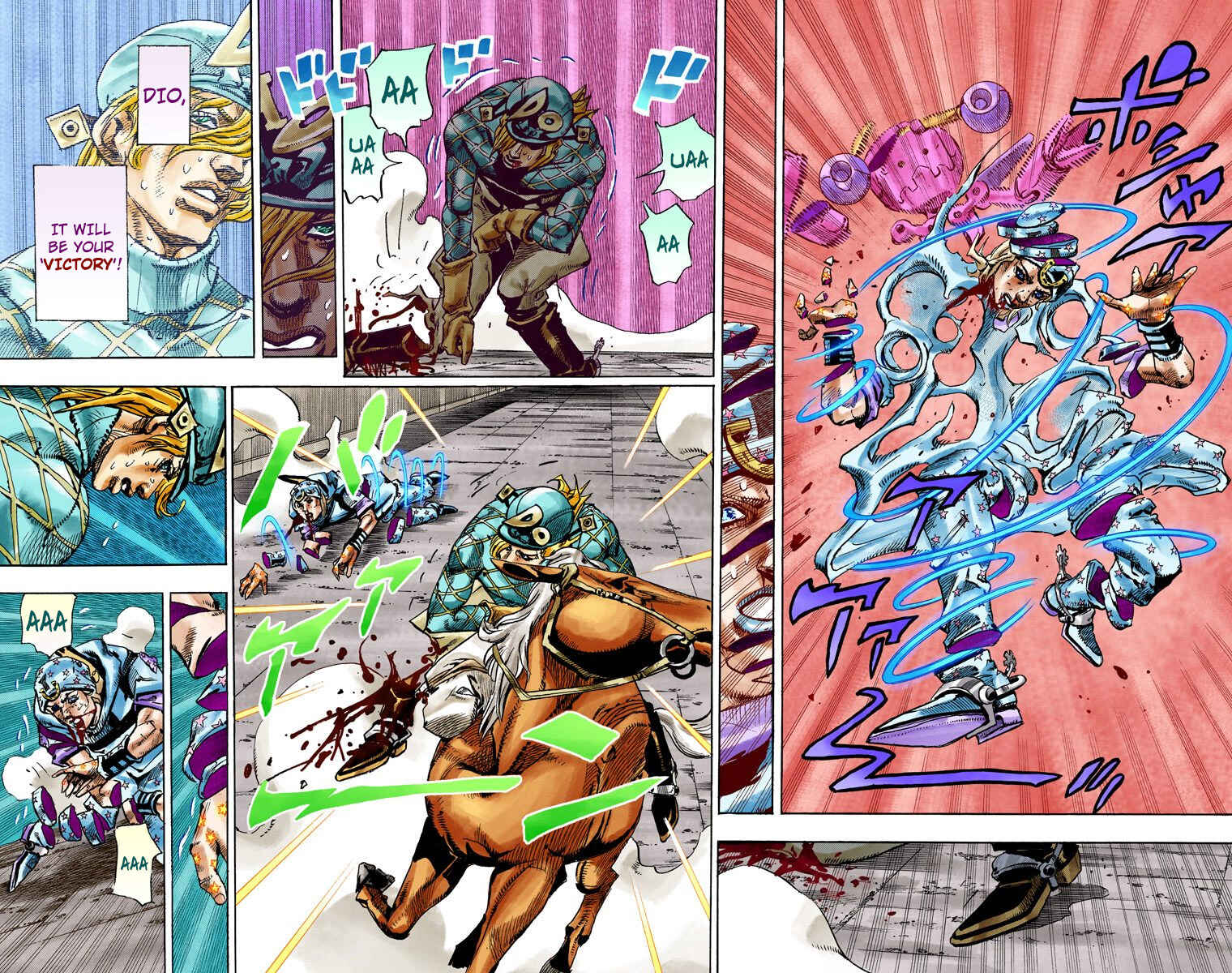 JoJo's Bizarre Adventure, Part 7: Steel Ball Run (Official Colored) Chapter 94 page 24