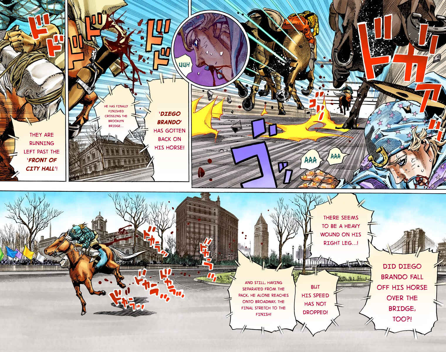 JoJo's Bizarre Adventure, Part 7: Steel Ball Run (Official Colored) Chapter 94 page 25