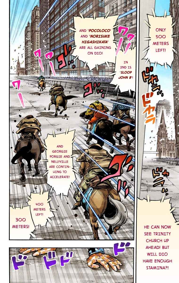 JoJo's Bizarre Adventure, Part 7: Steel Ball Run (Official Colored) Chapter 94 page 26