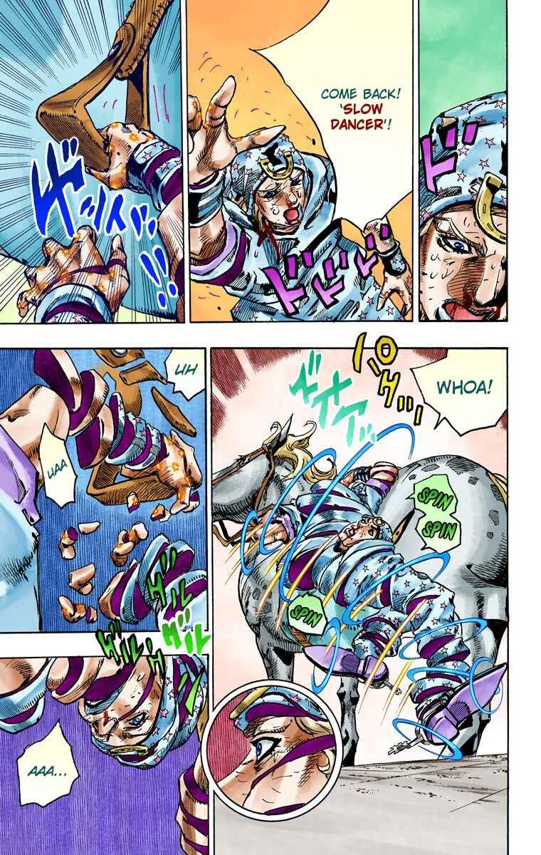 JoJo's Bizarre Adventure, Part 7: Steel Ball Run (Official Colored) Chapter 94 page 27