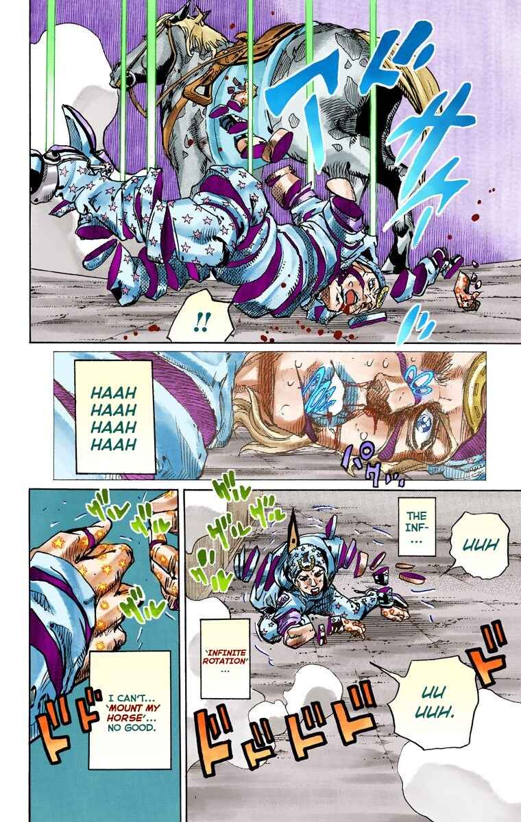 JoJo's Bizarre Adventure, Part 7: Steel Ball Run (Official Colored) Chapter 94 page 28