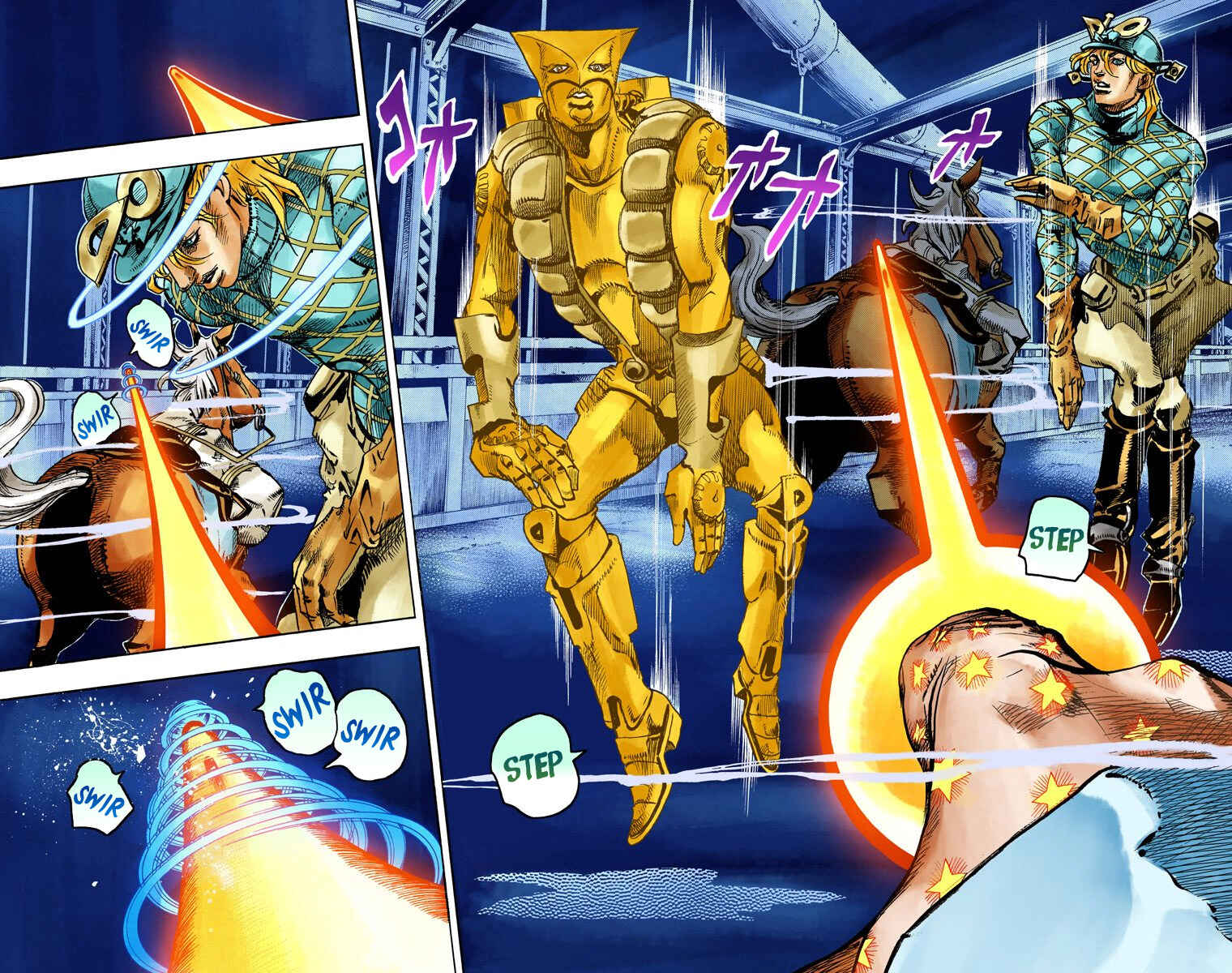 JoJo's Bizarre Adventure, Part 7: Steel Ball Run (Official Colored) Chapter 94 page 2