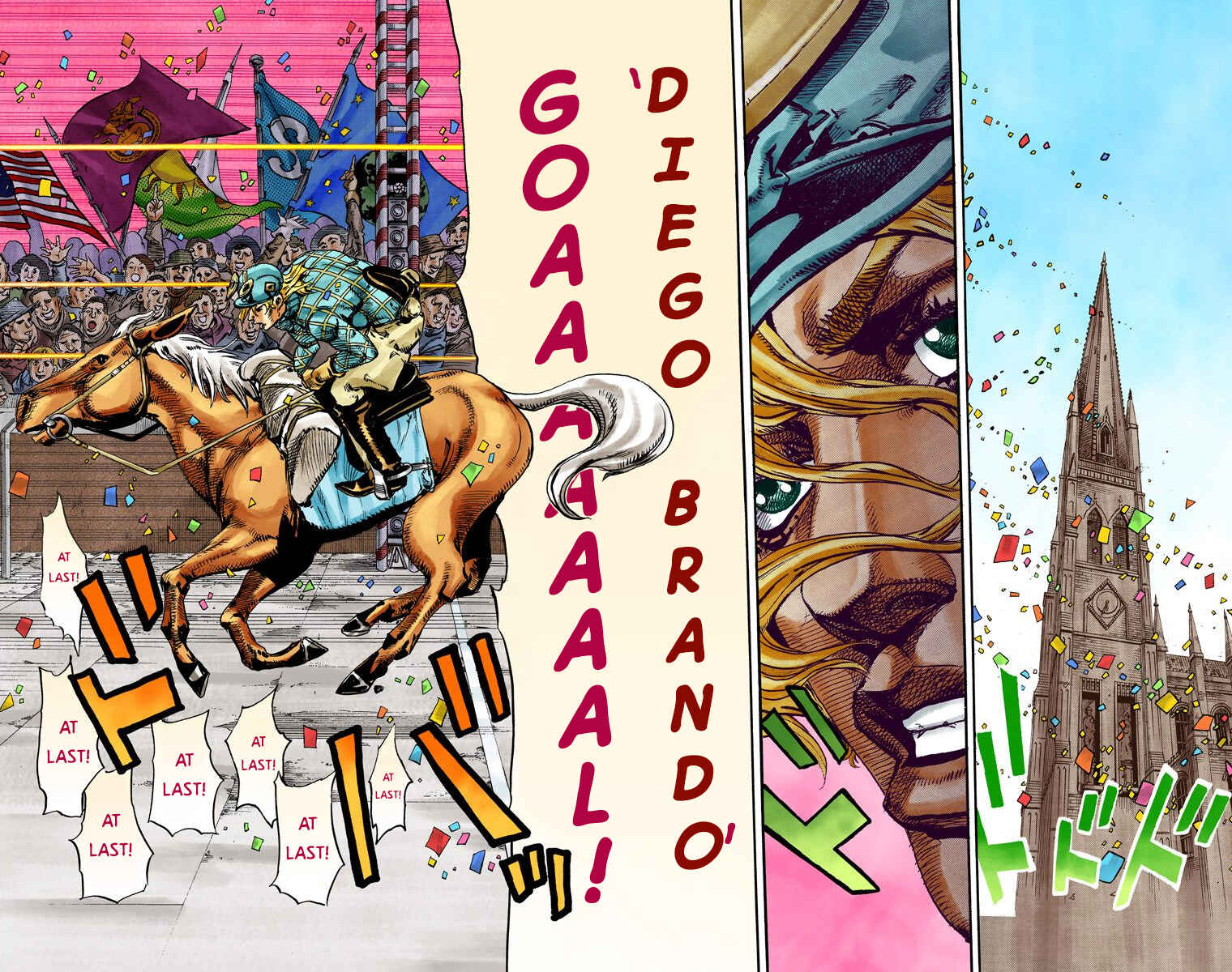 JoJo's Bizarre Adventure, Part 7: Steel Ball Run (Official Colored) Chapter 94 page 30