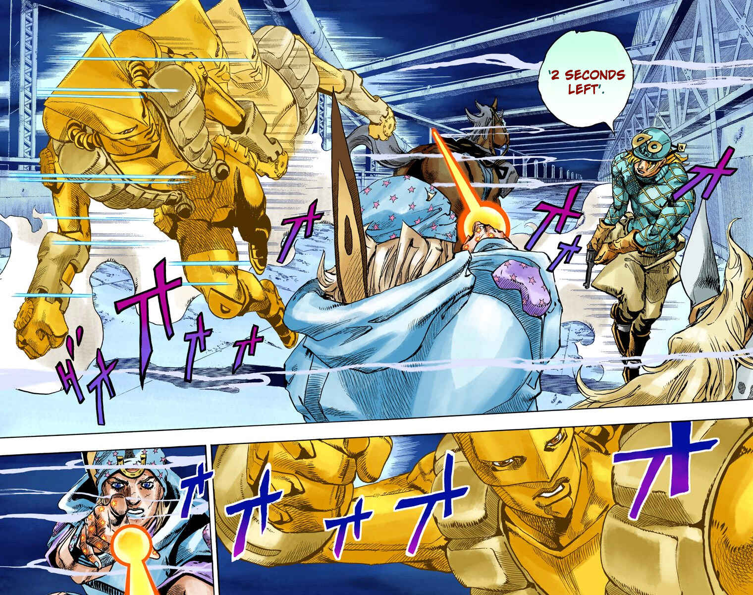 JoJo's Bizarre Adventure, Part 7: Steel Ball Run (Official Colored) Chapter 94 page 4