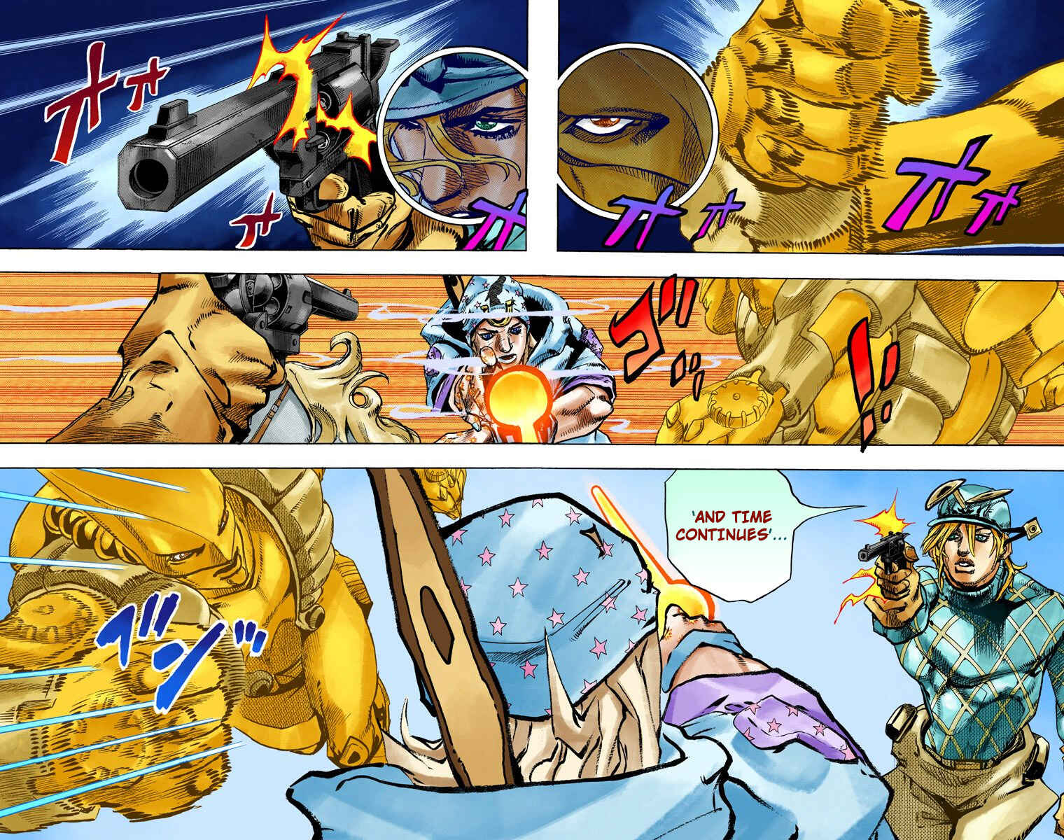 JoJo's Bizarre Adventure, Part 7: Steel Ball Run (Official Colored) Chapter 94 page 7