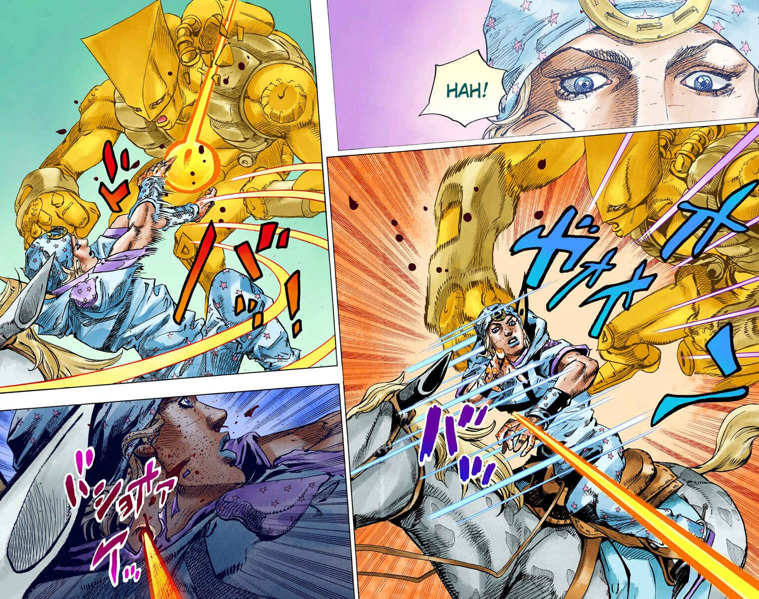 JoJo's Bizarre Adventure, Part 7: Steel Ball Run (Official Colored) Chapter 94 page 8