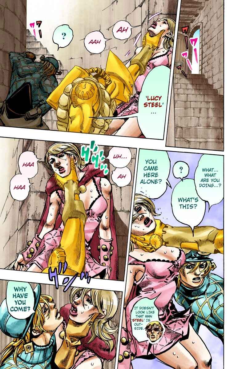 JoJo's Bizarre Adventure, Part 7: Steel Ball Run (Official Colored) Chapter 95 page 9