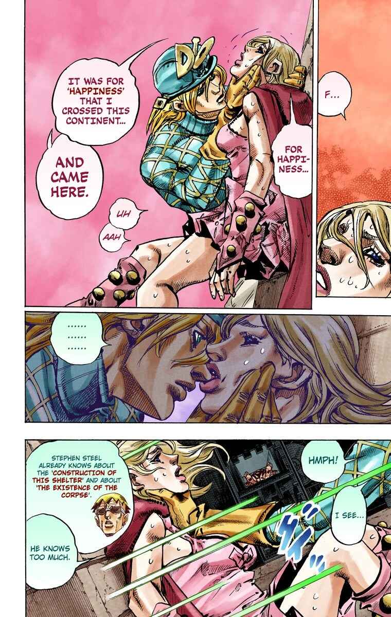 JoJo's Bizarre Adventure, Part 7: Steel Ball Run (Official Colored) Chapter 95 page 10