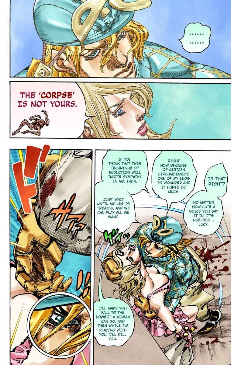 JoJo's Bizarre Adventure, Part 7: Steel Ball Run (Official Colored) Chapter 95 page 12