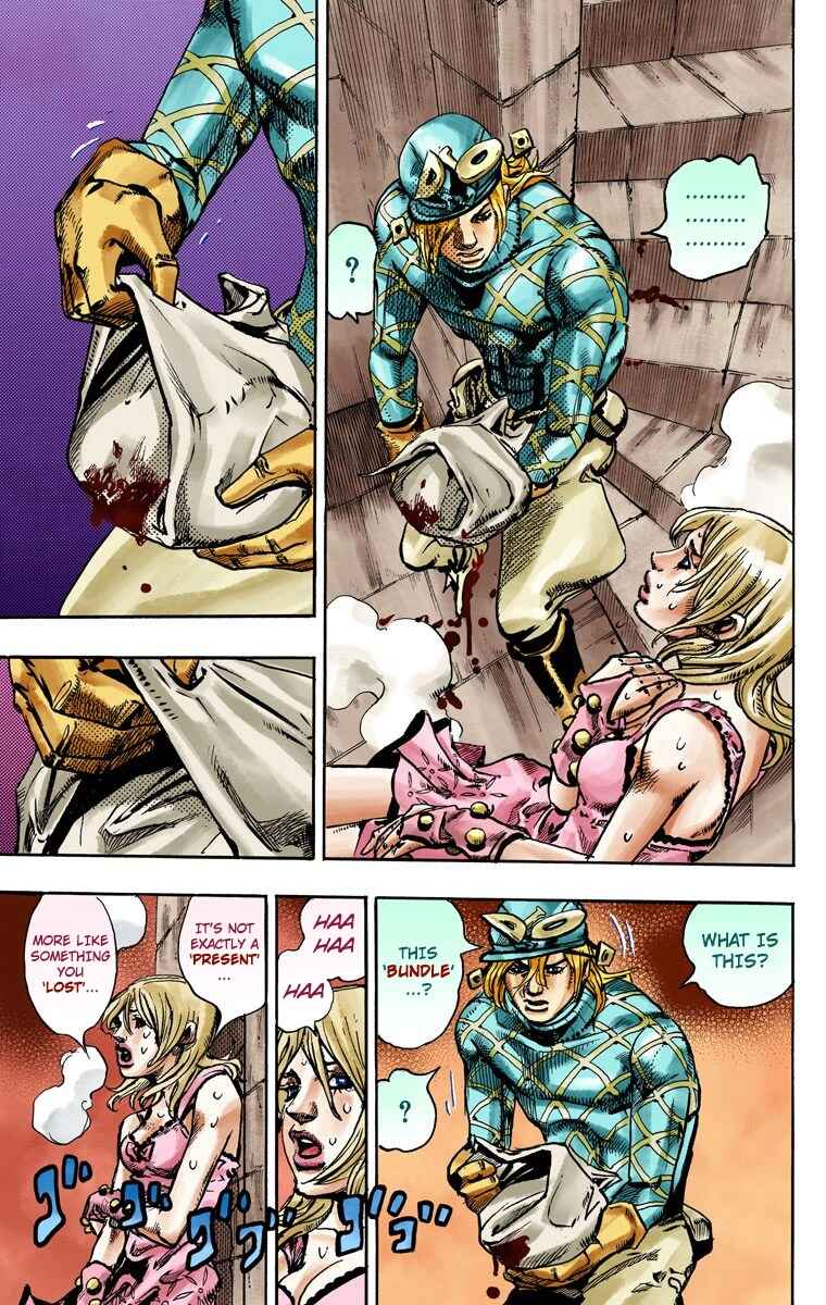 JoJo's Bizarre Adventure, Part 7: Steel Ball Run (Official Colored) Chapter 95 page 13