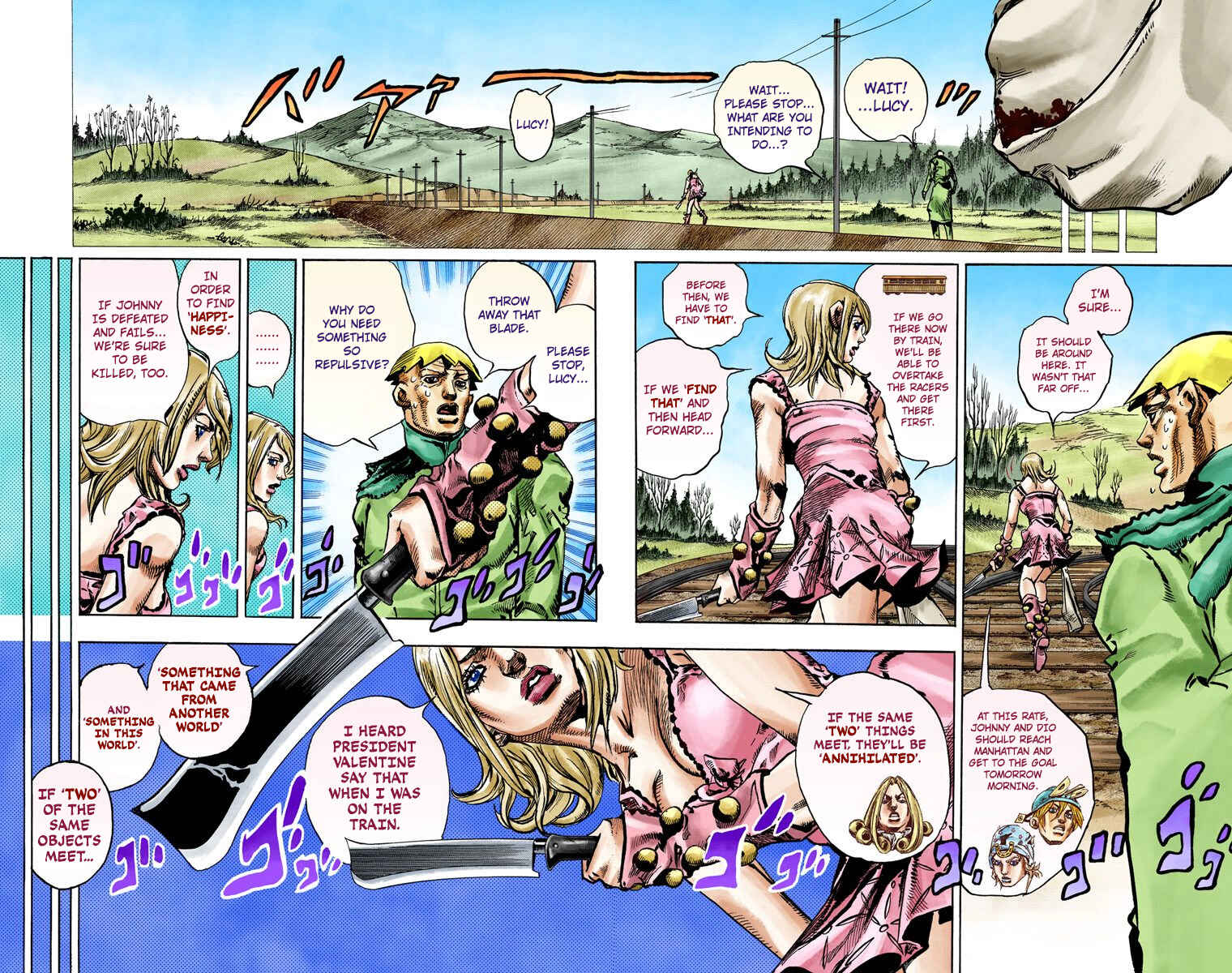 JoJo's Bizarre Adventure, Part 7: Steel Ball Run (Official Colored) Chapter 95 page 14
