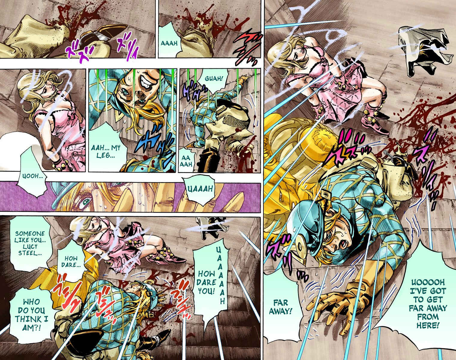 JoJo's Bizarre Adventure, Part 7: Steel Ball Run (Official Colored) Chapter 95 page 18