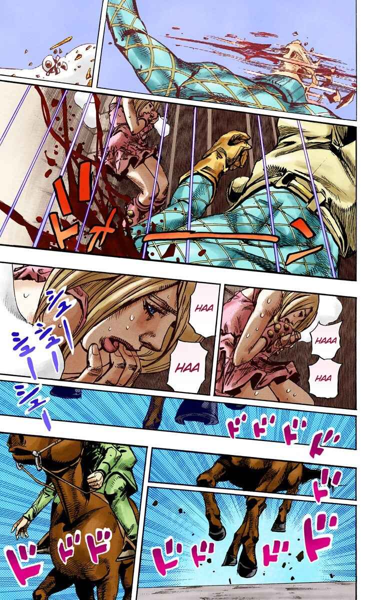 JoJo's Bizarre Adventure, Part 7: Steel Ball Run (Official Colored) Chapter 95 page 22